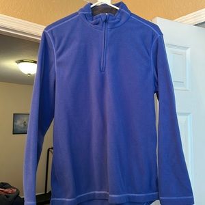 Women’s size medium fleece shirt.